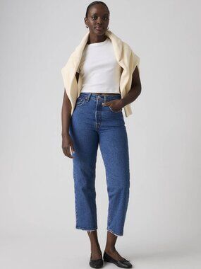 Levis Ribcage Straight Ankle